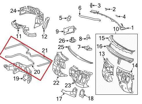 2003-06 Mercedes-Benz E500 Front and Rear Under Hood Engine Bay Rubber Seal Set - Alshned Auto Parts