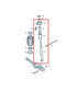 18-24 Volkswagen Atlas S AWD Rear Suspension Driver LH Side Shock Strut Absorber - Alshned Auto Parts