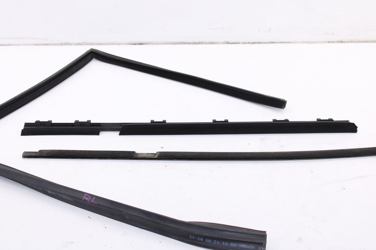 03-12 Land Rover Range Rover HSE Rear LH Door Run Channel w/ Belt Weatherstrips - Alshned Auto Parts