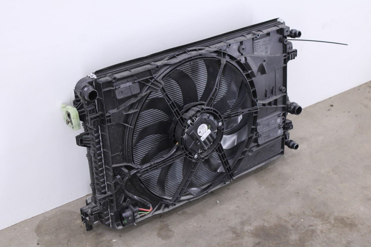 2022-2025 Volkswagen Jetta SE 1.5L Engine Radiator w/ Cooling Fan Motor Assembly8