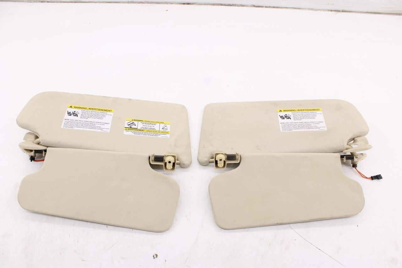 10-12 Land Rover Range Rover HSE Front RH and LH Sun Visor w/ Illuminated Mirror - Alshned Auto Parts