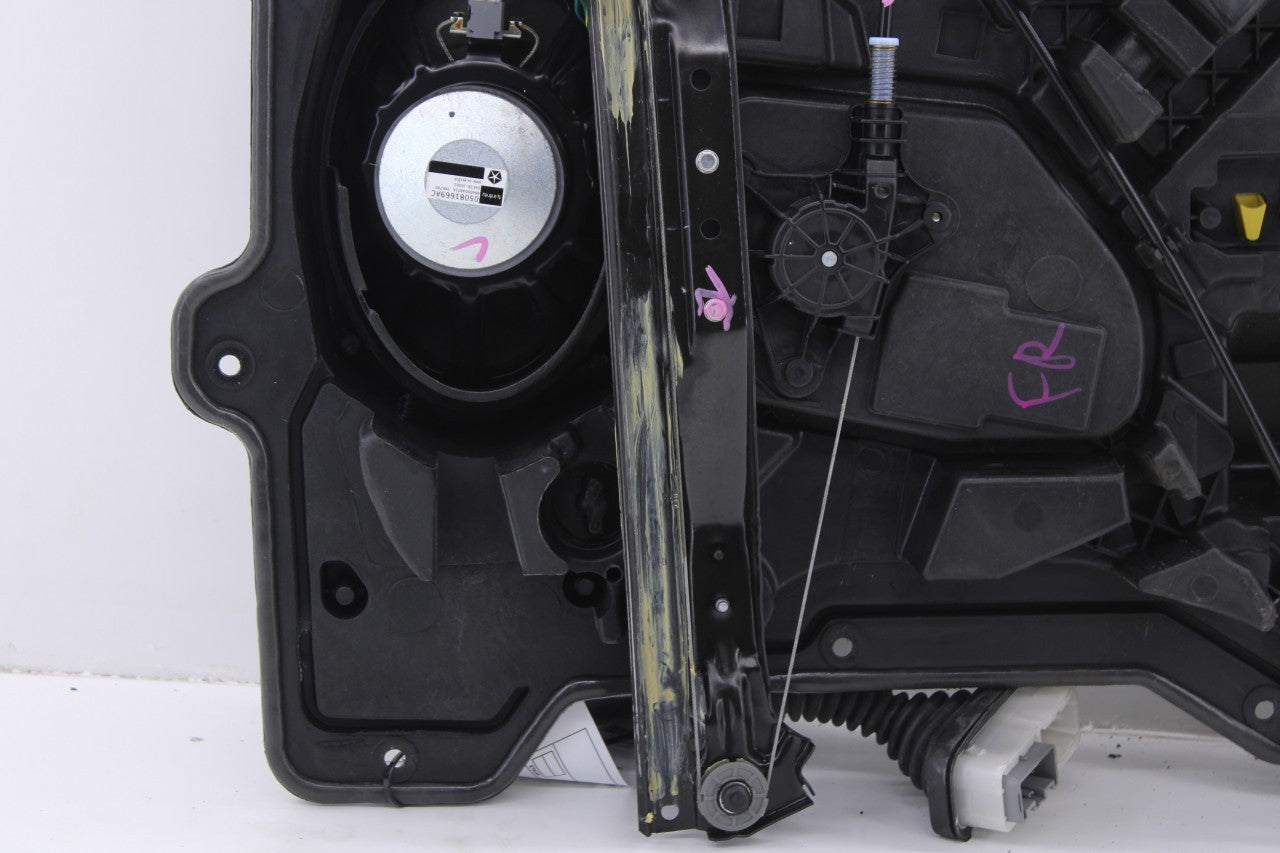 08-20 Dodge Grand Caravan Front Right Door Window Regulator w/ Carrier and Motor8