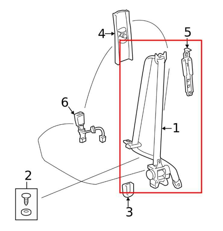 2007-11 Toyota Camry LE 2.5L FWD Front Passenger Right Side Seat Belt Retractor - Alshned Auto Parts