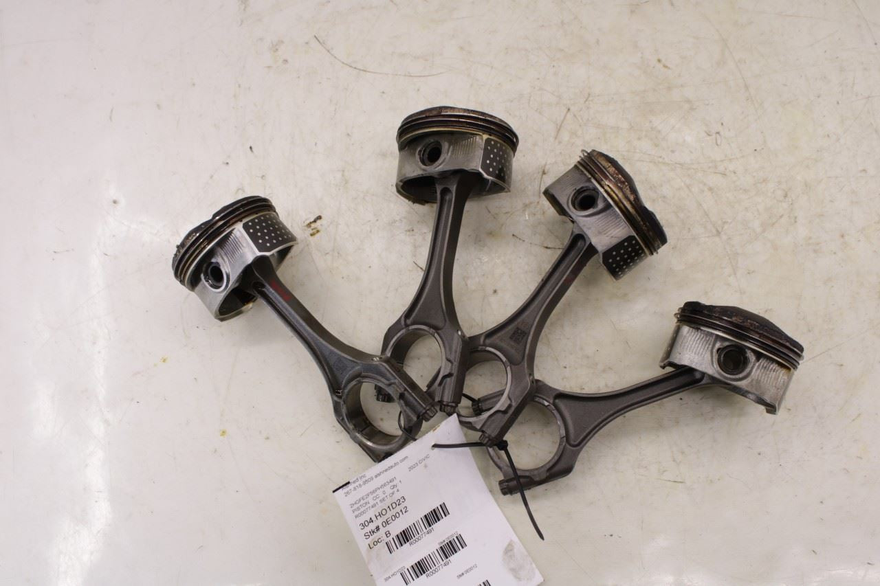 16-24 Honda Civic Sport 2L Engine Piston with Connecting Rod Set 4 13020-5BA-A00 - Alshned Auto Parts