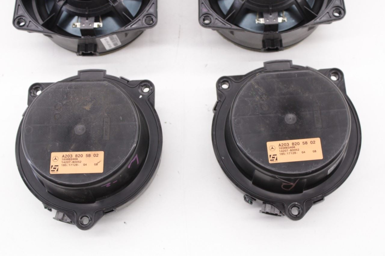 06-09 Mercedes-Benz CLK 350 Front Right and Left Door Audio Speakers 2038205102 - Alshned Auto Parts