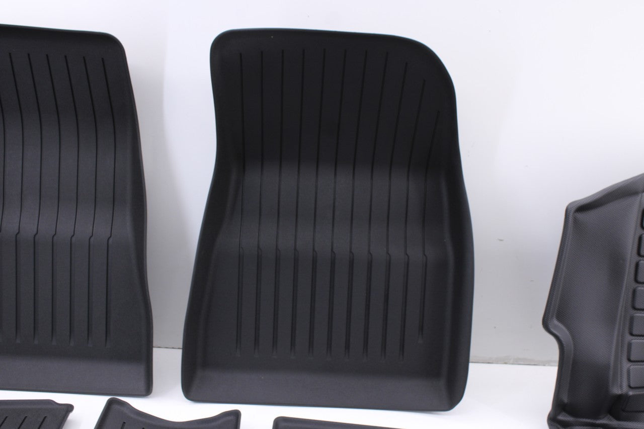 2021-2023 Tesla 3 Front and Rear Right Left Side All Weather Floor Mats Set of 6 - Alshned Auto Parts
