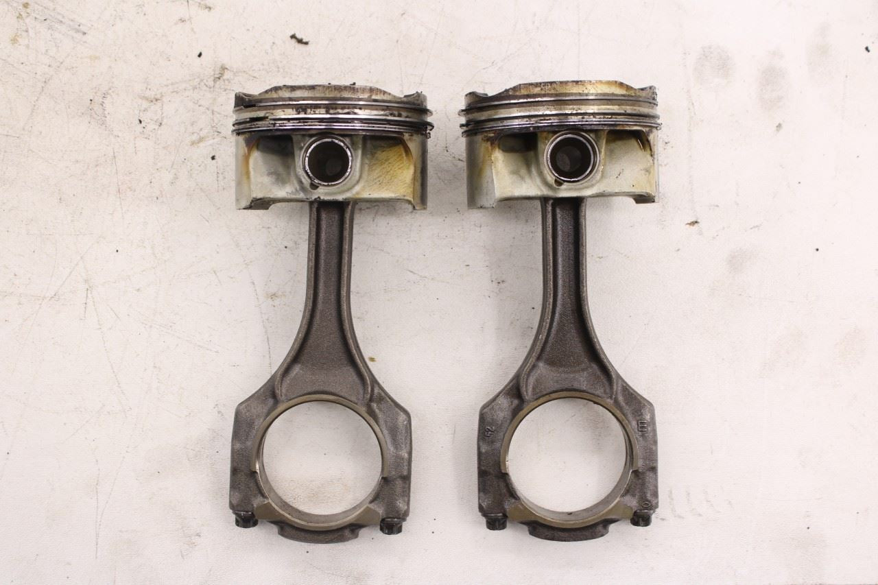 13-15 BMW 750i xDrive 4.4L Twin Turbo Engine Piston with Connecting Rod Set of 88