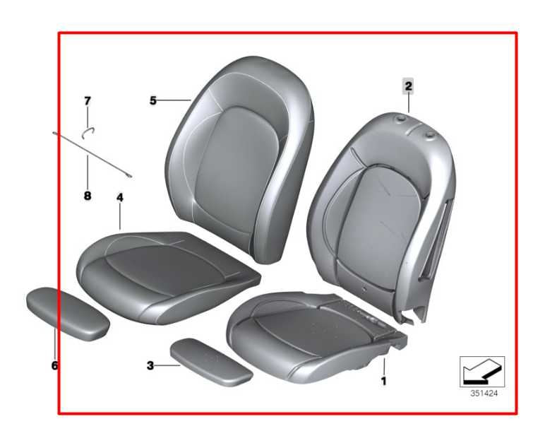 2014-22 Mini Hardtop Cooper Front Driver Left Side Seat Complete 52-10-7-310-6372
