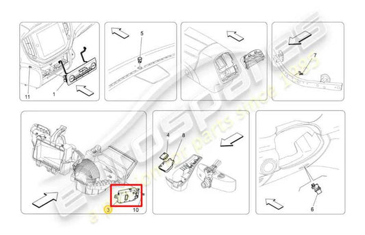 2015-16 Maserati Ghibli S Q4 3.0L Climate Heater Blower Control Module 670037262 - Alshned Auto Parts