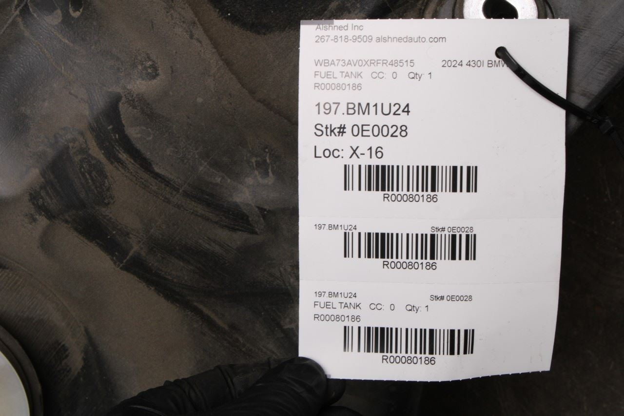 23-25 BMW 430i Gran Coupe xDrive 2.0L Fuel Gas Tank 15.6 US Gallons 16119895863 - Alshned Auto Parts