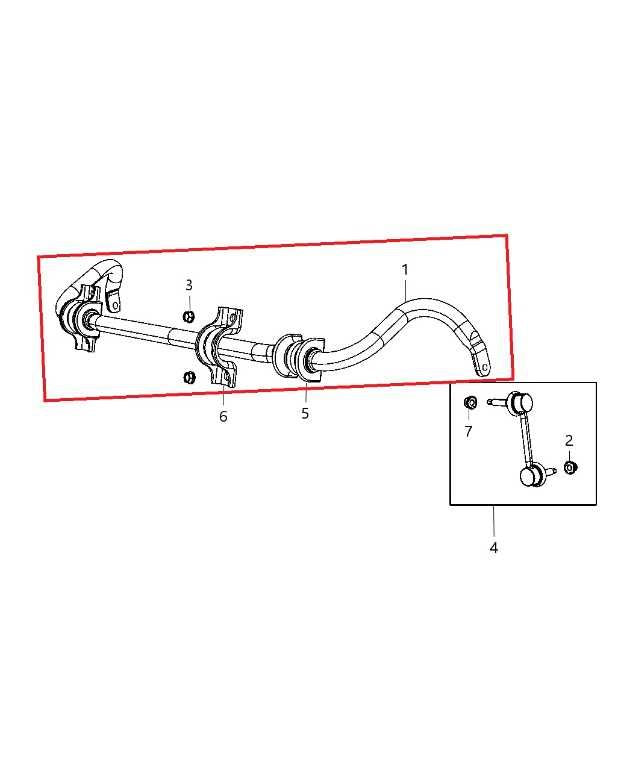 2011-2015 Dodge Durango SXT AWD Front Stabilizer Sway Anti-Roll Bar 68184512AA - Alshned Auto Parts