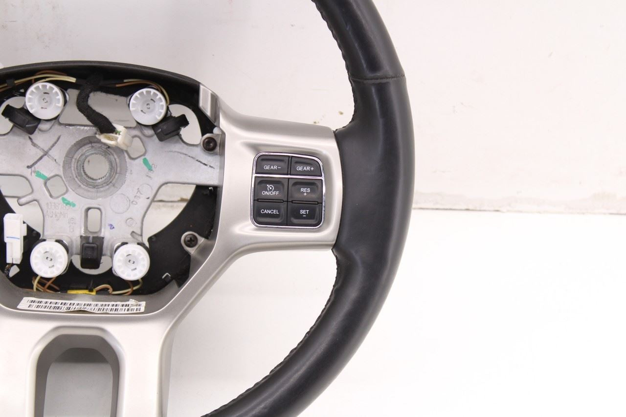 2013-20 Ram 1500 Laramie Crew Cab 5.7L Steering Wheel Leather w/ Control Buttons - Alshned Auto Parts