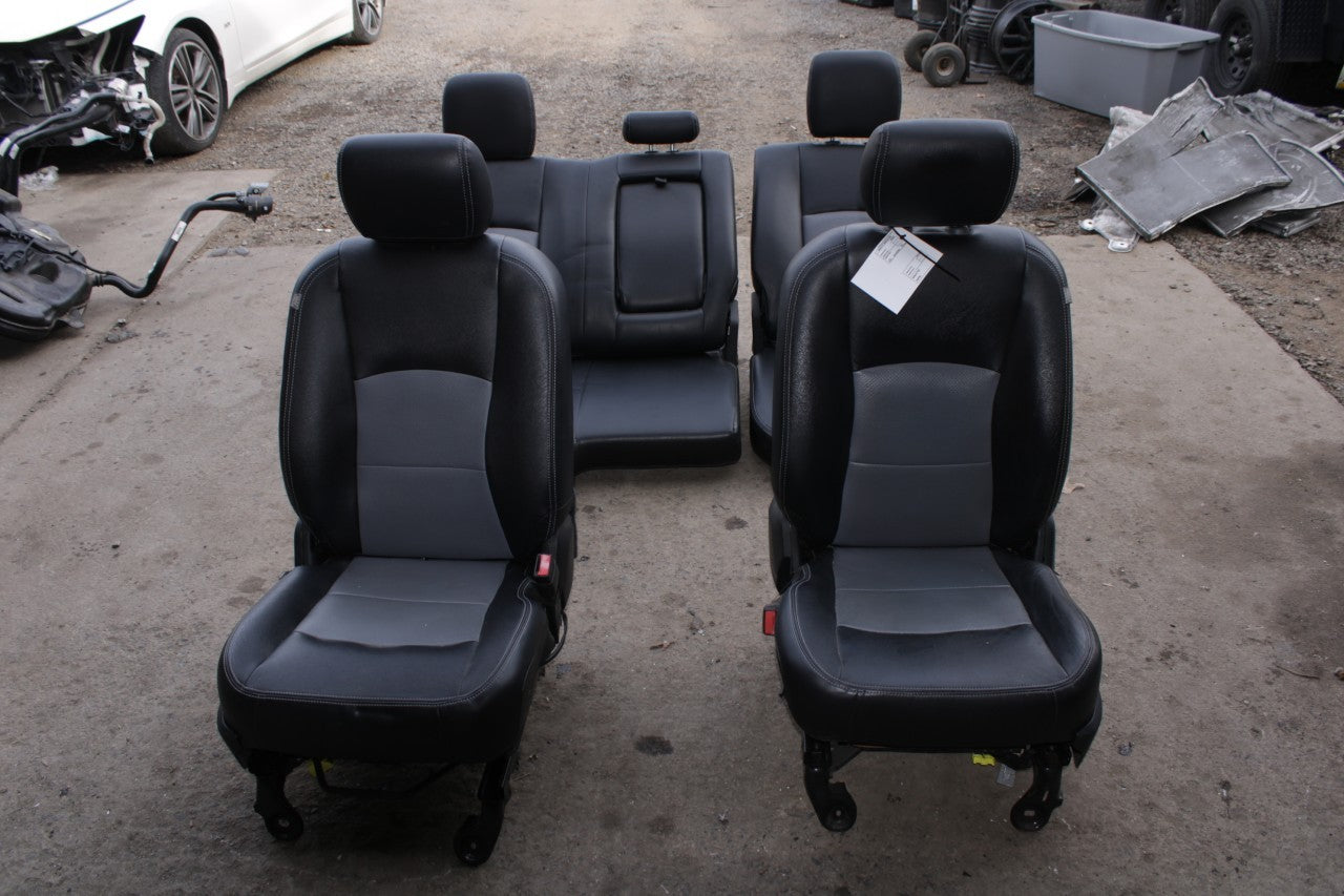 13-17 Ram 1500 Big Horn Front and Rear 2nd Row and Left Side Seat Full Complete - Alshned Auto Parts