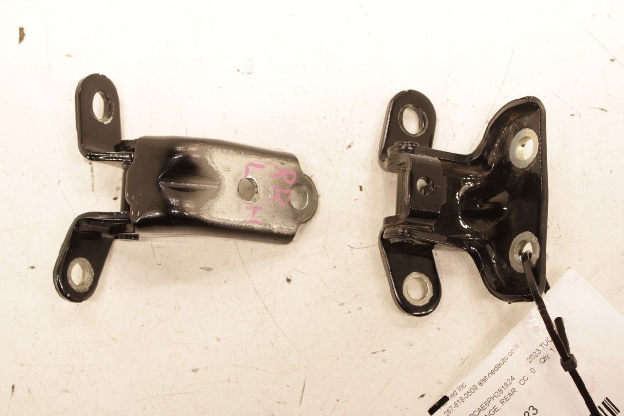 2022-25 Hyundai Tucson SEL Rear Left Driver Side Door Hinge Upper and Lower Pair - Alshned Auto Parts
