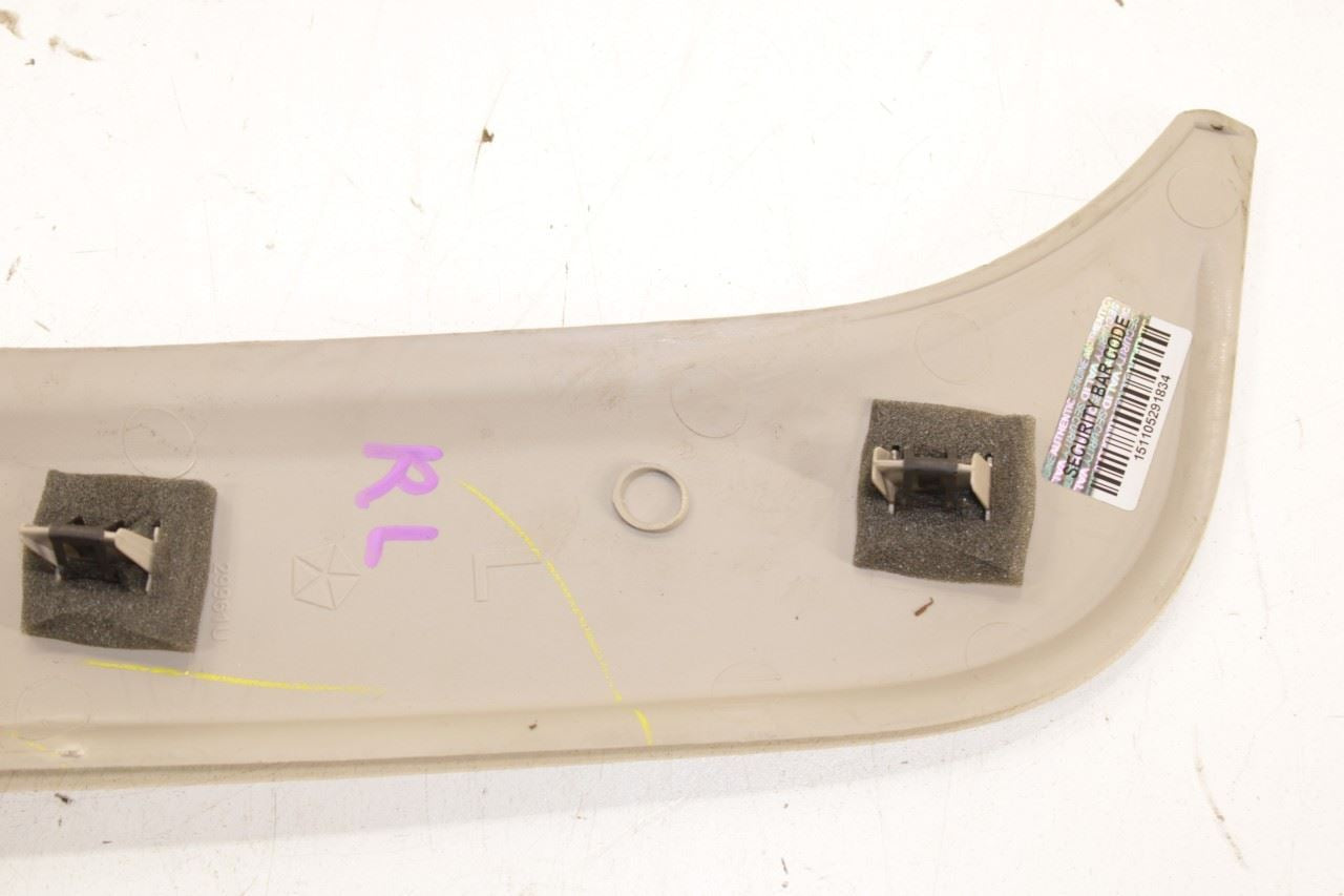 2011-2018 RAM 1500 Big Horn Rear Left Driver Side Door Glass Fixed Trim Cover - Alshned Auto Parts