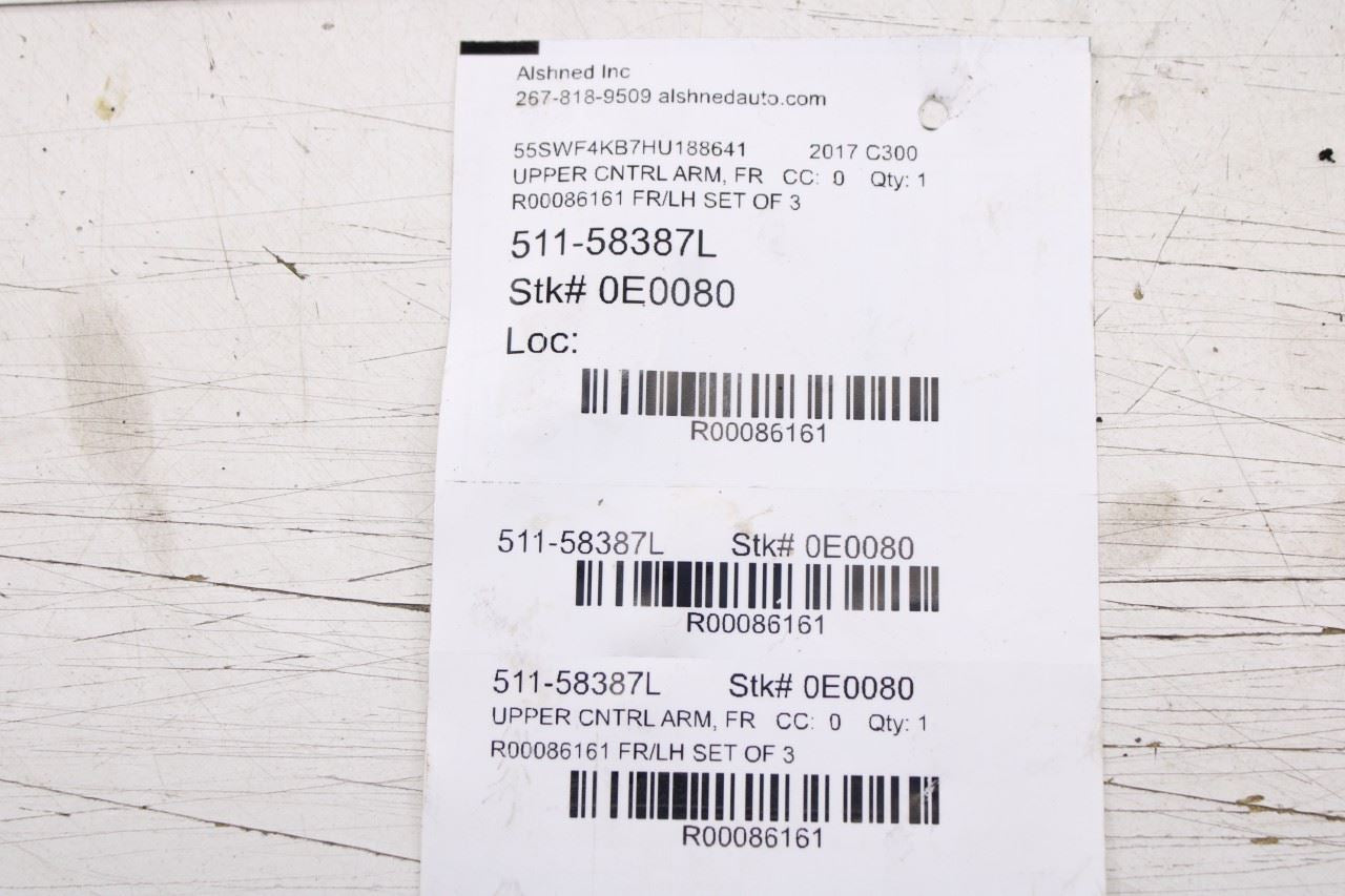 2015-23 Mercedes-Benz C300 4Matic AWD Front Suspension Left Side Control Arm Set - Alshned Auto Parts