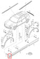 11-18 Porsche Cayenne Platinum Front Passenger Right Side Fender Lower Molding - Alshned Auto Parts