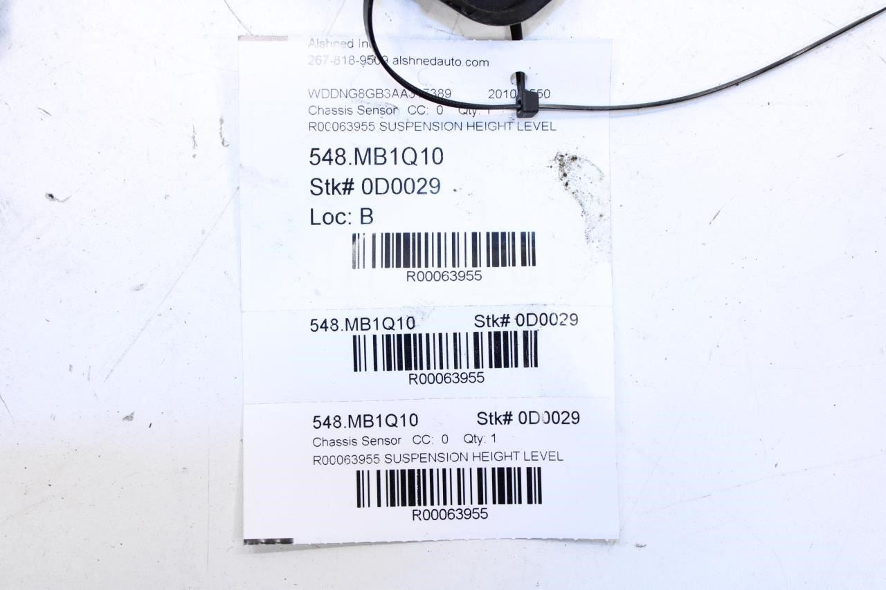 07-13 Mercedes-Benz S550 Front Left Headlight Height Level Sensor 010-542-77-17 - Alshned Auto Parts