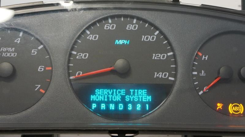2007 2008 Chevrolet Impala Speedometer Cluster Mileage Unknown OEM 15895561 - Alshned Auto Parts