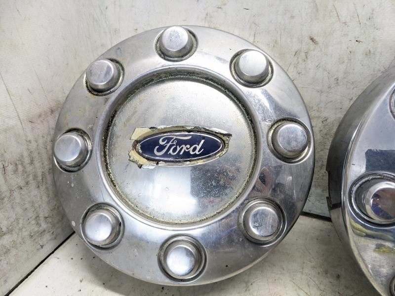 2004-16 Ford F250SD Center Wheel Cover Hub Cap Set of 2 5C3Z-1130-KA OEM *ReaD*