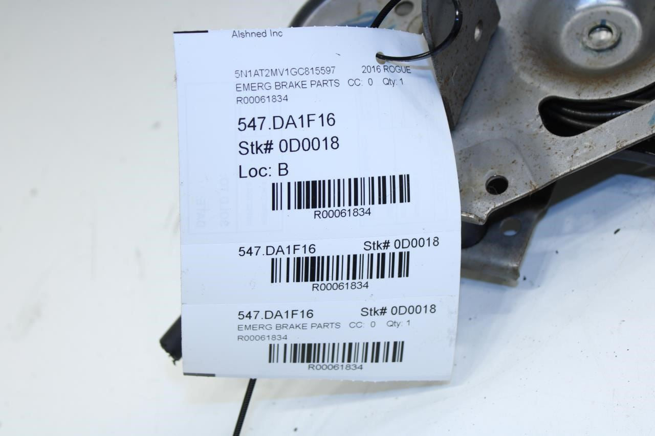 2014-2020 Nissan Rogue SV Emergency Parking Brake Control Pedal 36010-4BA0A OEM - Alshned Auto Parts