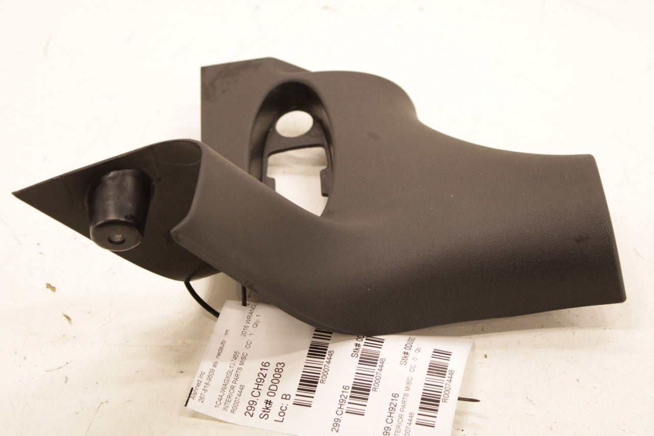 11-18 Jeep Wrangler Sport 2dr Front Right Side A-Pillar Upper Trim Molding Panel - Alshned Auto Parts