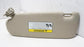 11-15 Kia Optima LX Front Passenger Right Side Sun Visor w/ Mirror 85202-2T020UP - Alshned Auto Parts