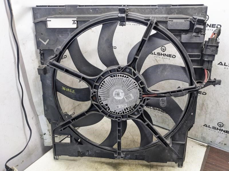 2007-2010 BMW X5 Radiator Cooling Fan Motor Assembly 17-42-8-618-240 OEM *ReaD* - Alshned Auto Parts