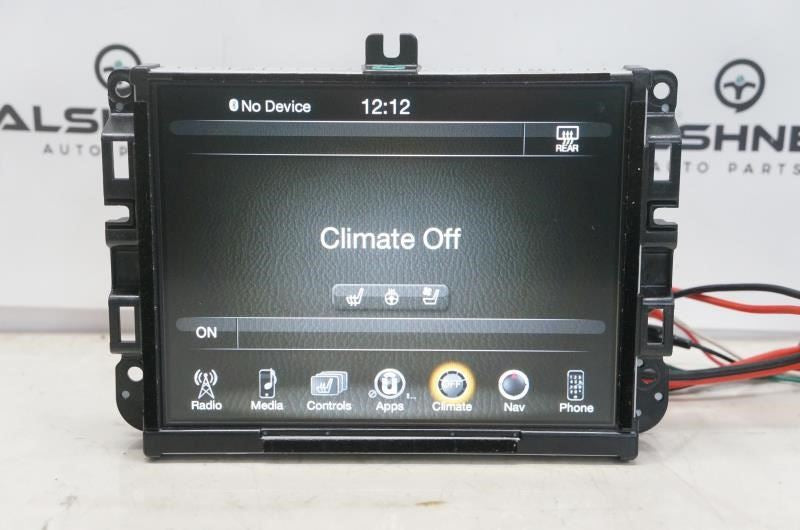 2017 Ram 1500 8.4'' Display Uconnect Navigation Radio Receiver 68270657AG OEM - Alshned Auto Parts