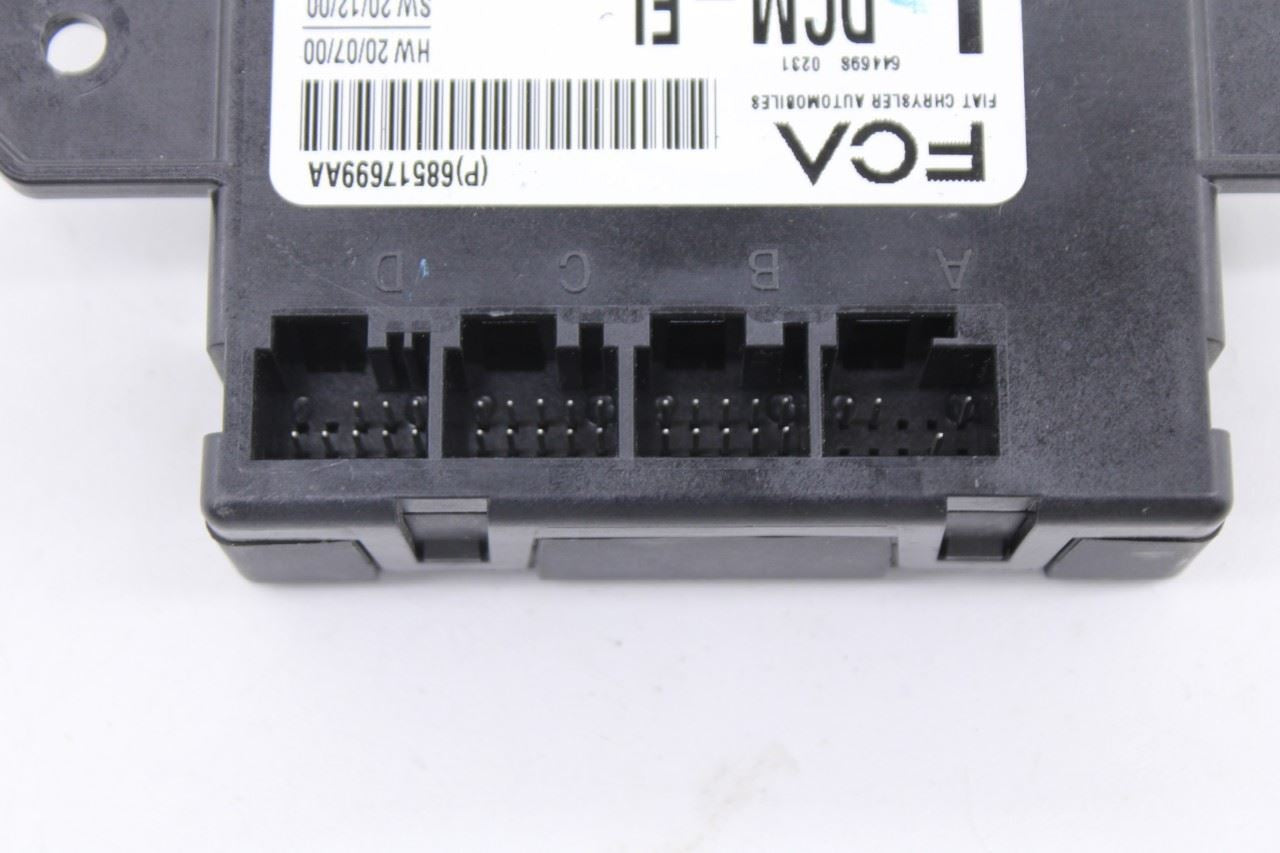 2021 RAM 1500 Big Horn Front Left Driver Side Door Control Module 68517699AA OEM4