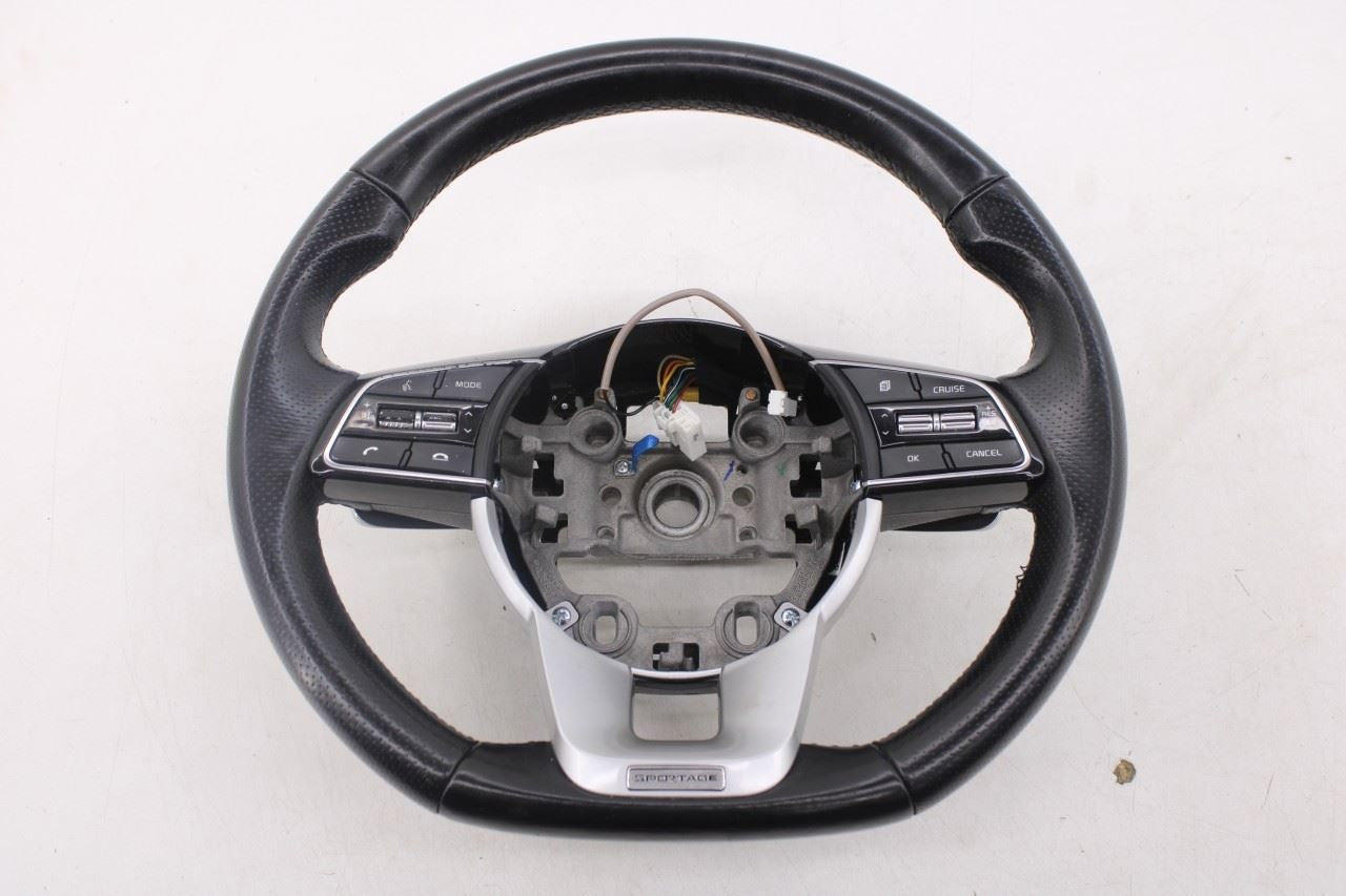20-22 Kia Sportage Nightfall 2.4L FWD Steering Wheel Leather w/ Control Buttons6
