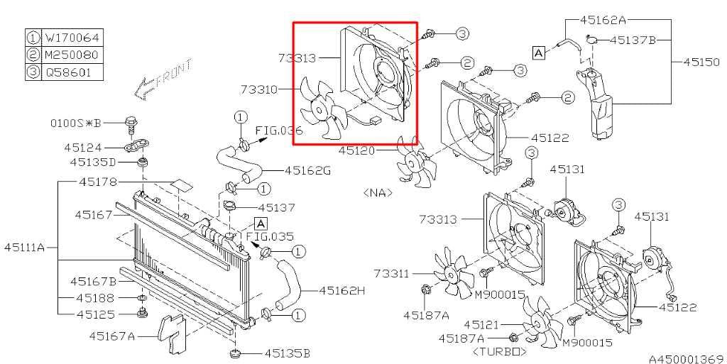2007-2014 Subaru Outback Limited 2.5L Right Condenser Cooling Fan Motor Assembly - Alshned Auto Parts
