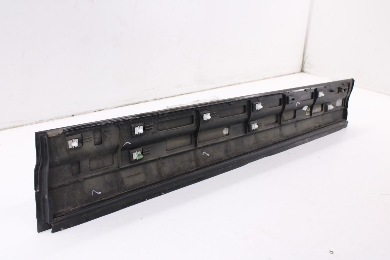 11-18 Porsche Cayenne S 4.8L AWD Front Driver Left Side Door Lower Trim Molding6