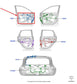 2020-2025 Ford Escape SEL Front Left Driver Door Wire Harness LX6T-14631-NFD OEM - Alshned Auto Parts