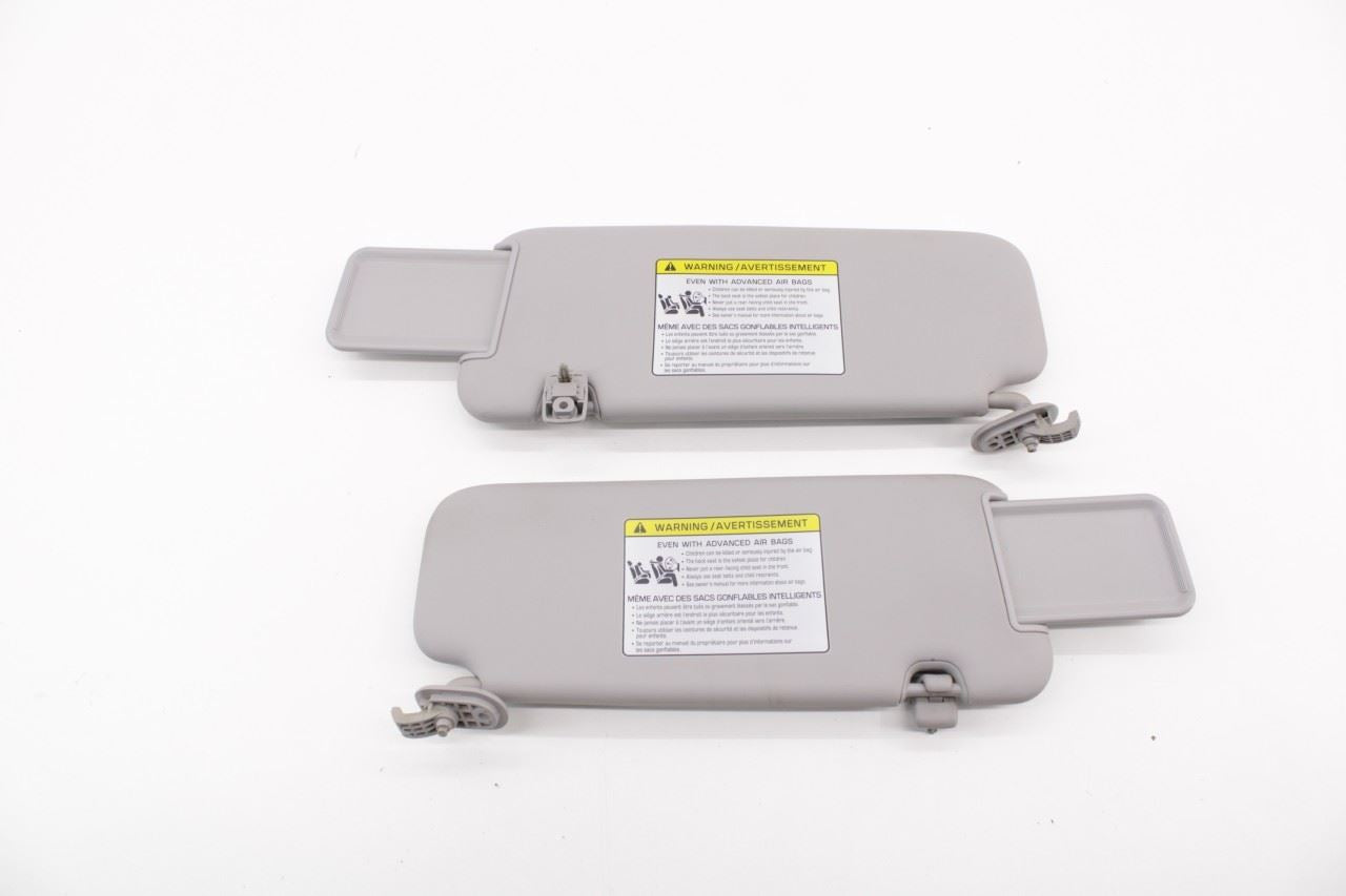 16-20 Hyundai Elantra Value Edition Front RH and LH Side Sun Visor Set w/ Mirror - Alshned Auto Parts