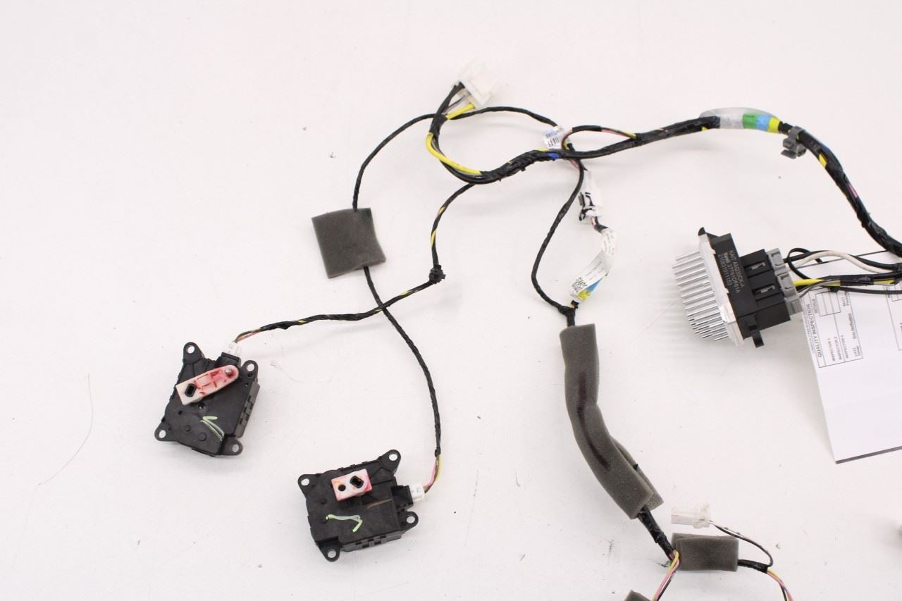 2019-25 Infiniti QX50 LUXE HVAC Wire Harness w Blend Door Actuators and Resistor - Alshned Auto Parts