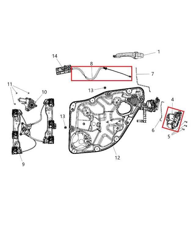 2011-2026 Dodge Durango SXT Rear Right Side Door Lock Latch Actuator 4589922AG1
