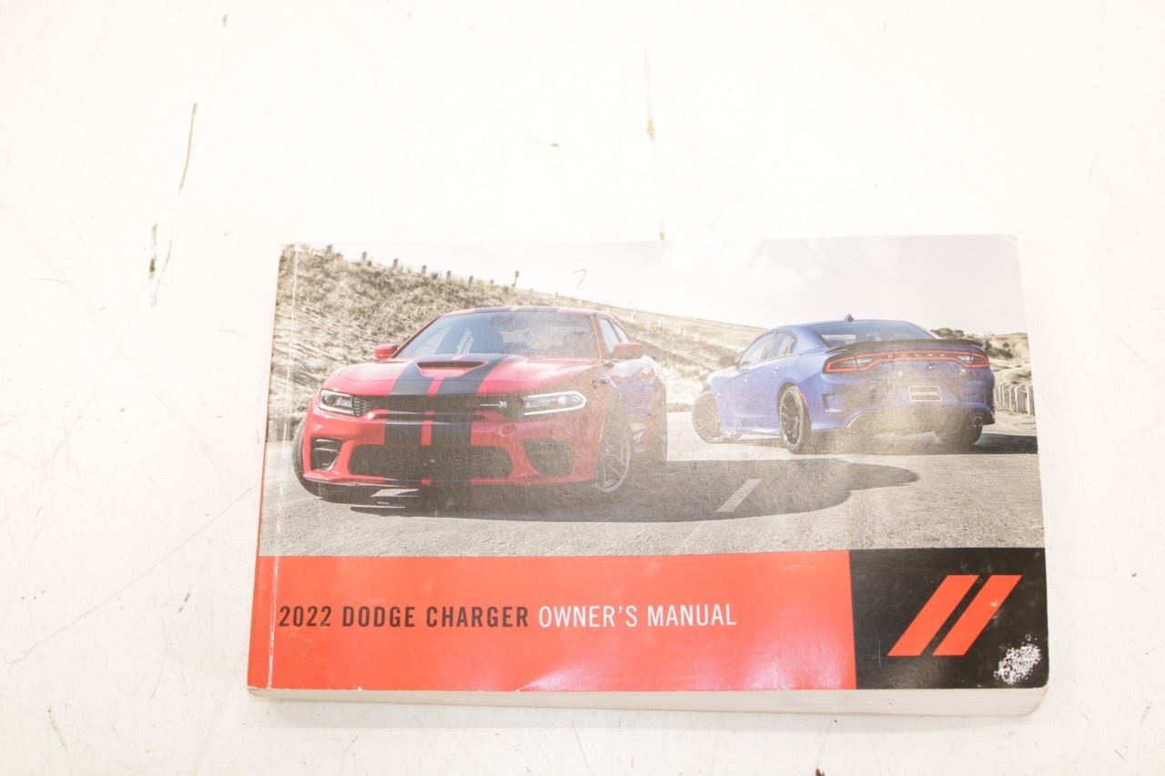 2022 Dodge Charger GT AWD Owners Manual Set with Case 68564677AA OEM - Alshned Auto Parts