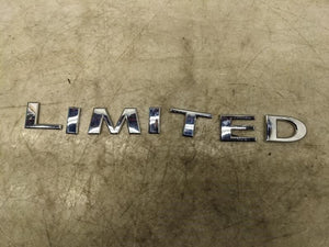 2015-20 Ford F150 Super Crew Limited Front Hood Name Plate Letters Emblem Chrome
