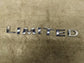 2015-20 Ford F150 Super Crew Limited Front Hood Name Plate Letters Emblem Chrome - Alshned Auto Parts