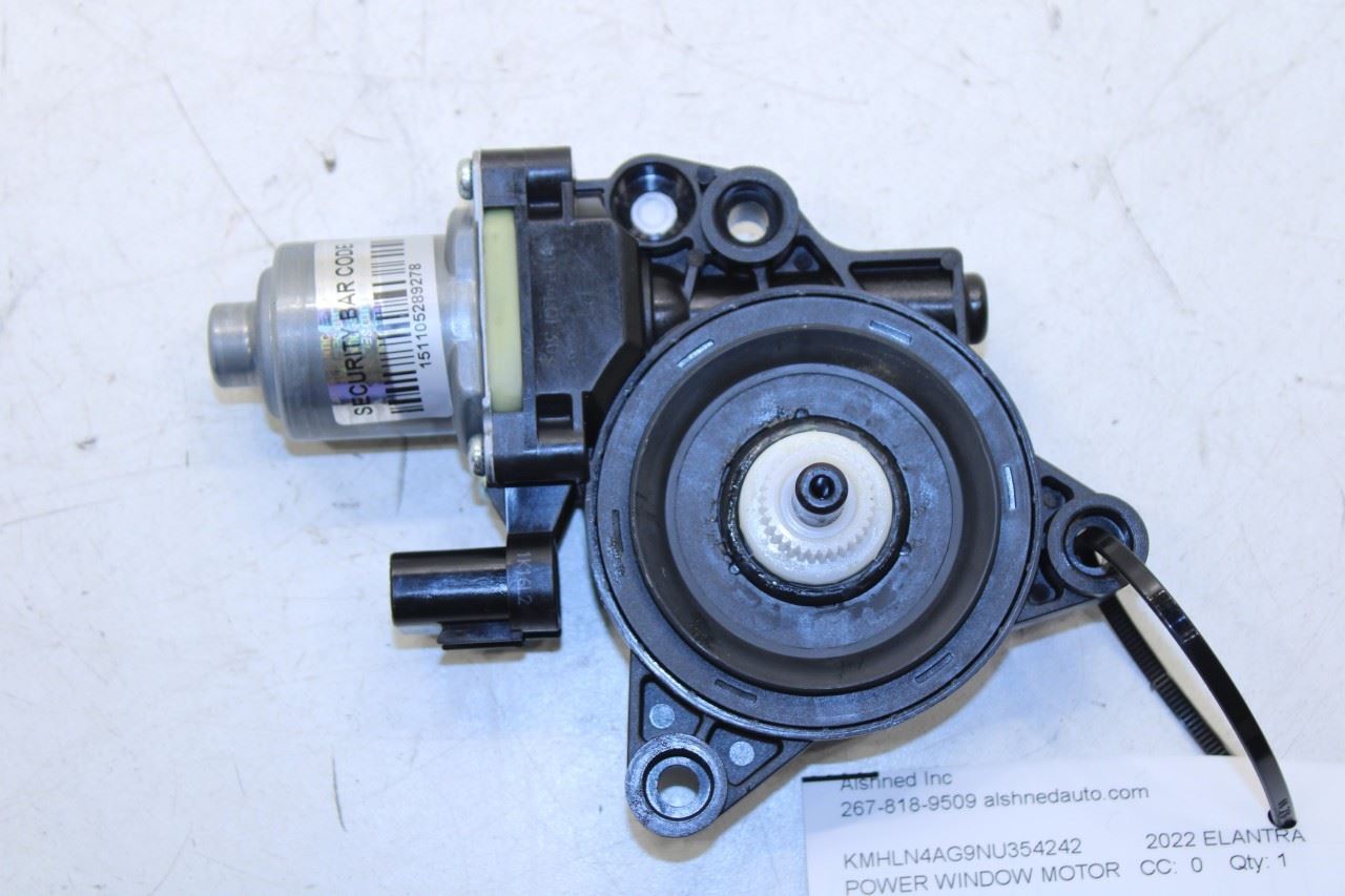 2021-2025 Hyundai Elantra SEL Rear Right Door Power Window Motor 83460-AA000 OEM - Alshned Auto Parts