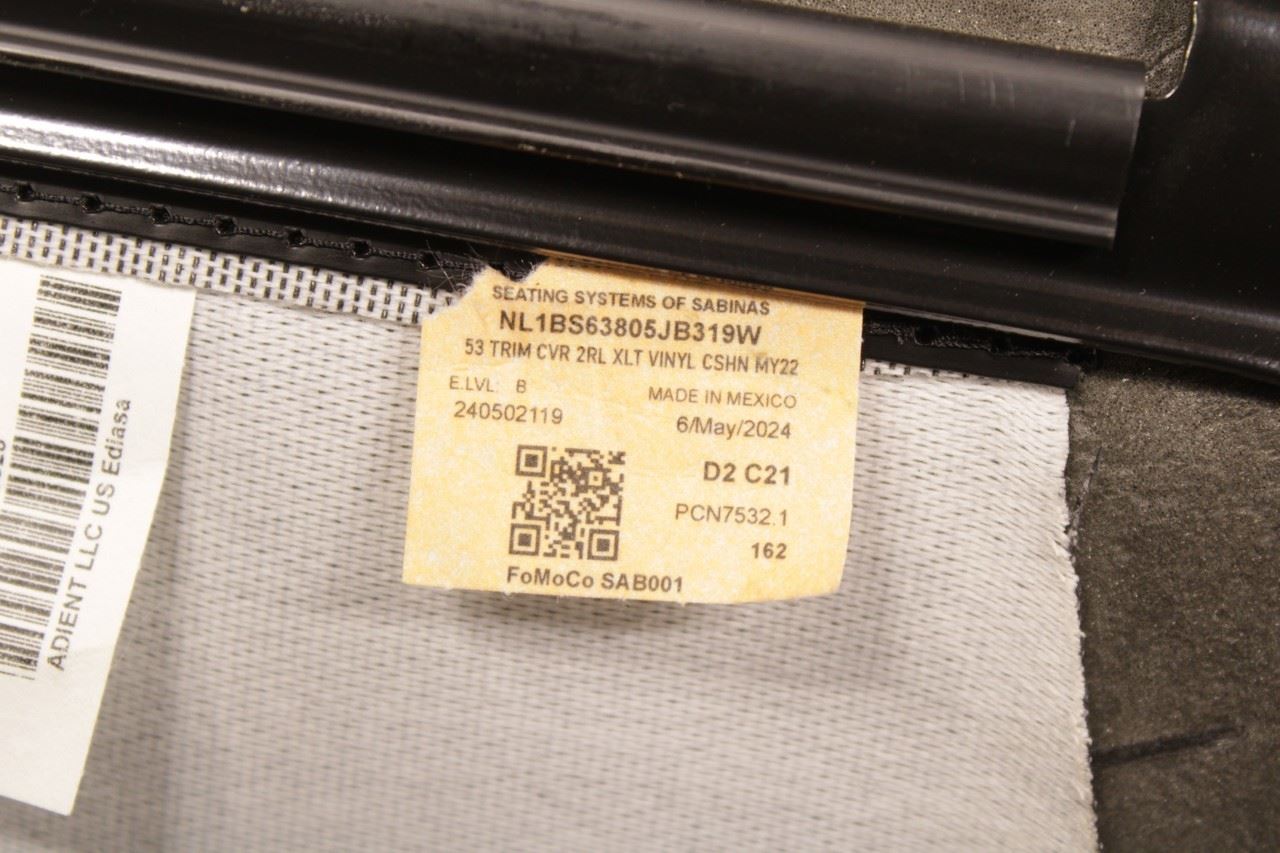 2022-24 Ford Expedition MAX XLT 3.5L Rear Driver Left Side 3rd Row Seat Complete - Alshned Auto Parts