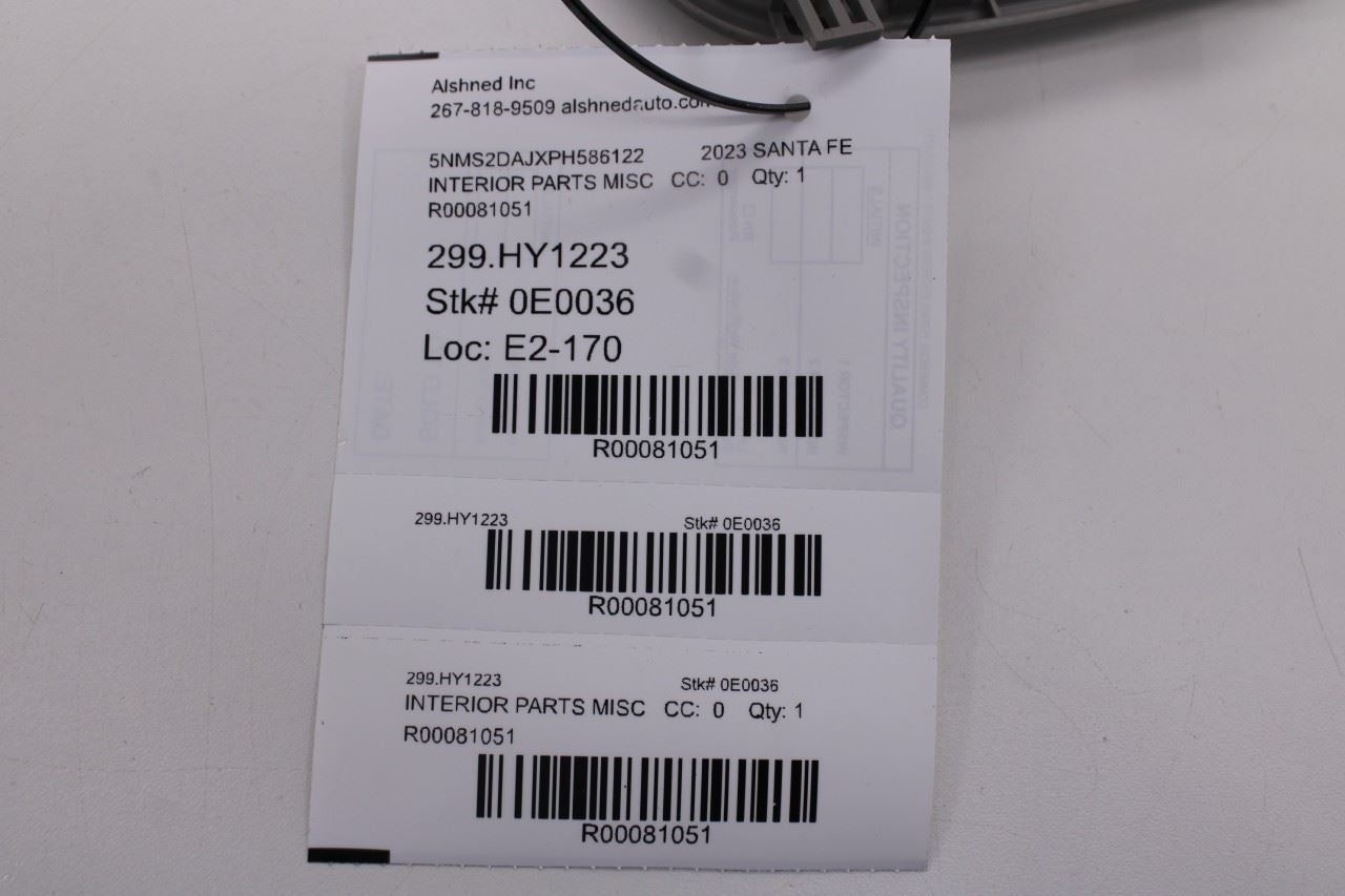 19-23 Hyundai Santa Fe SEL Inner Rear Roof Occupant Alert Sensor 95740-S1400-YGE12