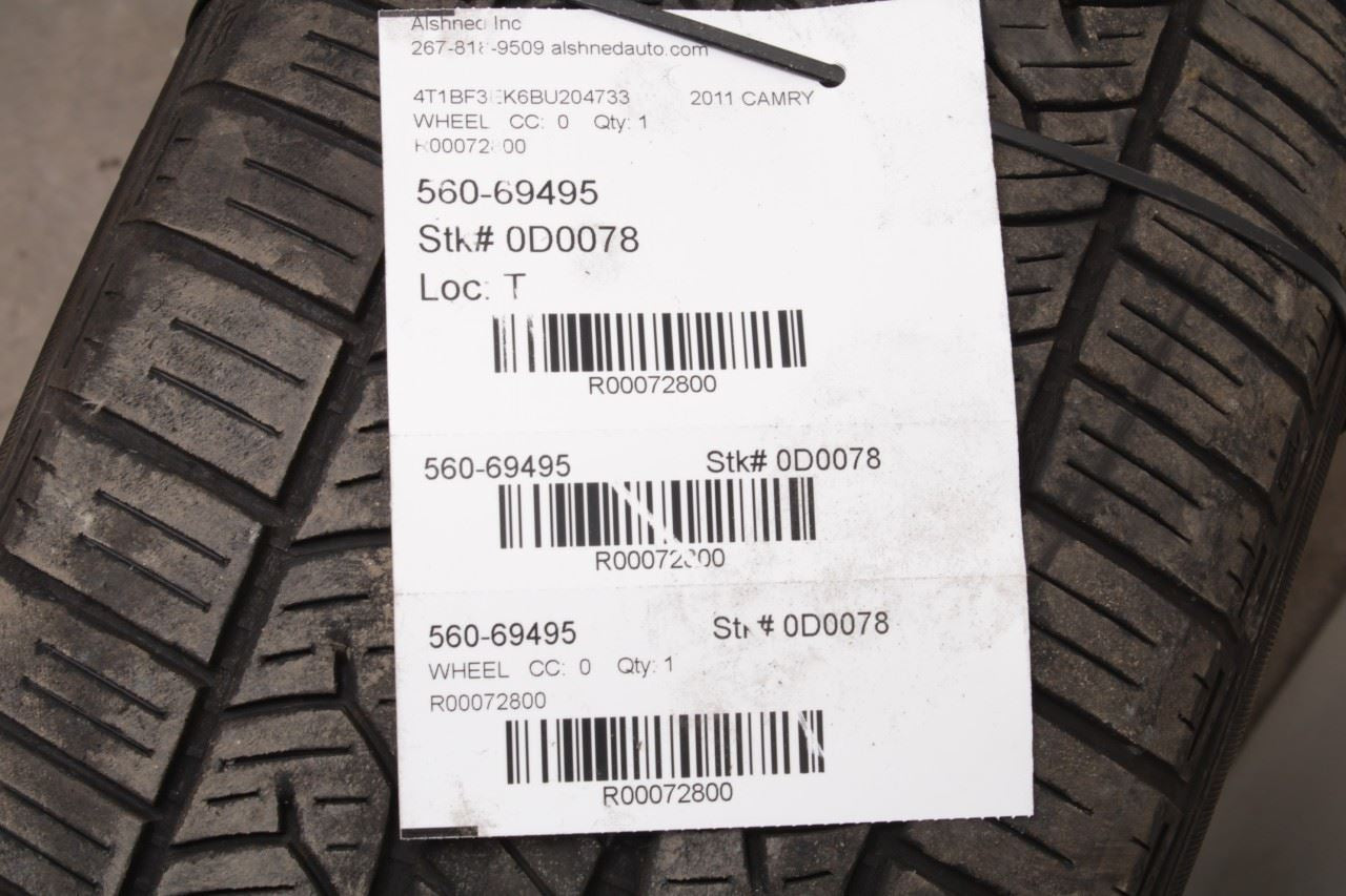 2007-2011 Toyota Camry LE Wheel Tire General Altimax RT45 215/60R16 95H Set of 4 - Alshned Auto Parts