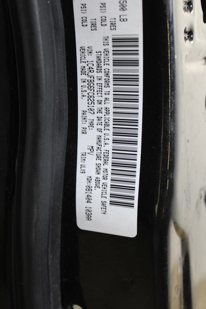 2011-2021 Jeep Grand Cherokee Limited Front Left Door Shell Panel 55113639AO OEM - Alshned Auto Parts