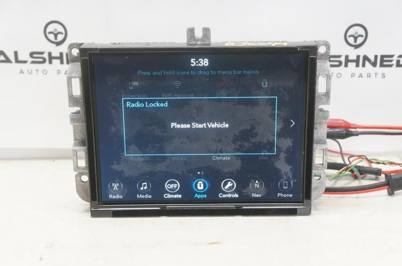 2019-2020 Jeep Cherokee 8.4" Display Radio Navi Receiver 68289296AH *ReaD* - Alshned Auto Parts