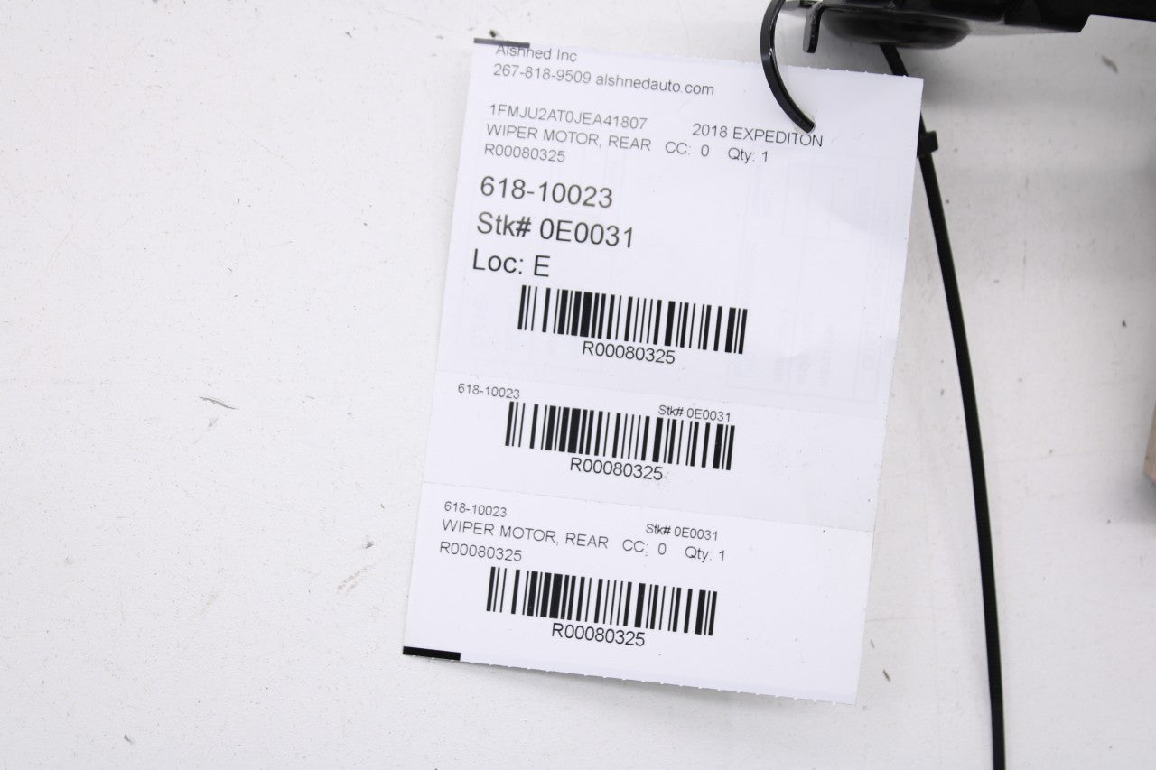 2018-2024 Ford Expedition Limited Rear Liftgate Wiper Motor JL1B-17C424-AD OEM - Alshned Auto Parts