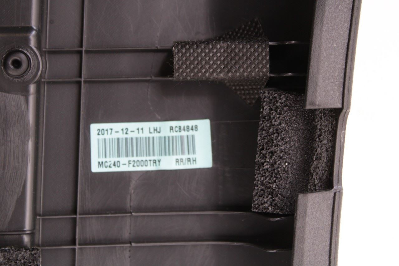 2016-18 Hyundai Elantra Value Edition Rear Right Door Trim Panel 83306-F2040-UTH - Alshned Auto Parts