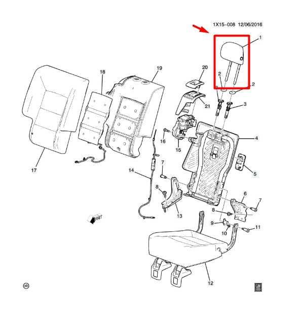 22-24 GMC Terrain Denali Rear Right and Left Side 2nd Row Seat Headrest 84835327 - Alshned Auto Parts