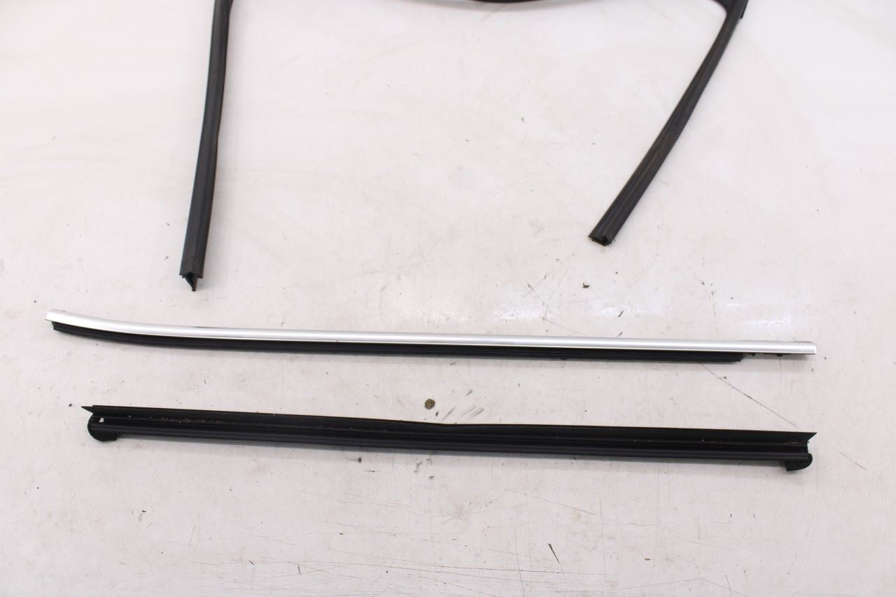 2019-25 Infiniti QX50 Essential Front Left Door Glass Run Channel Trim Belt Set - Alshned Auto Parts
